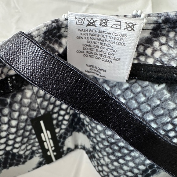 Adam Selman Sports Bra Python Snake Reptile Print NWT Size S - Picture 8 of 8